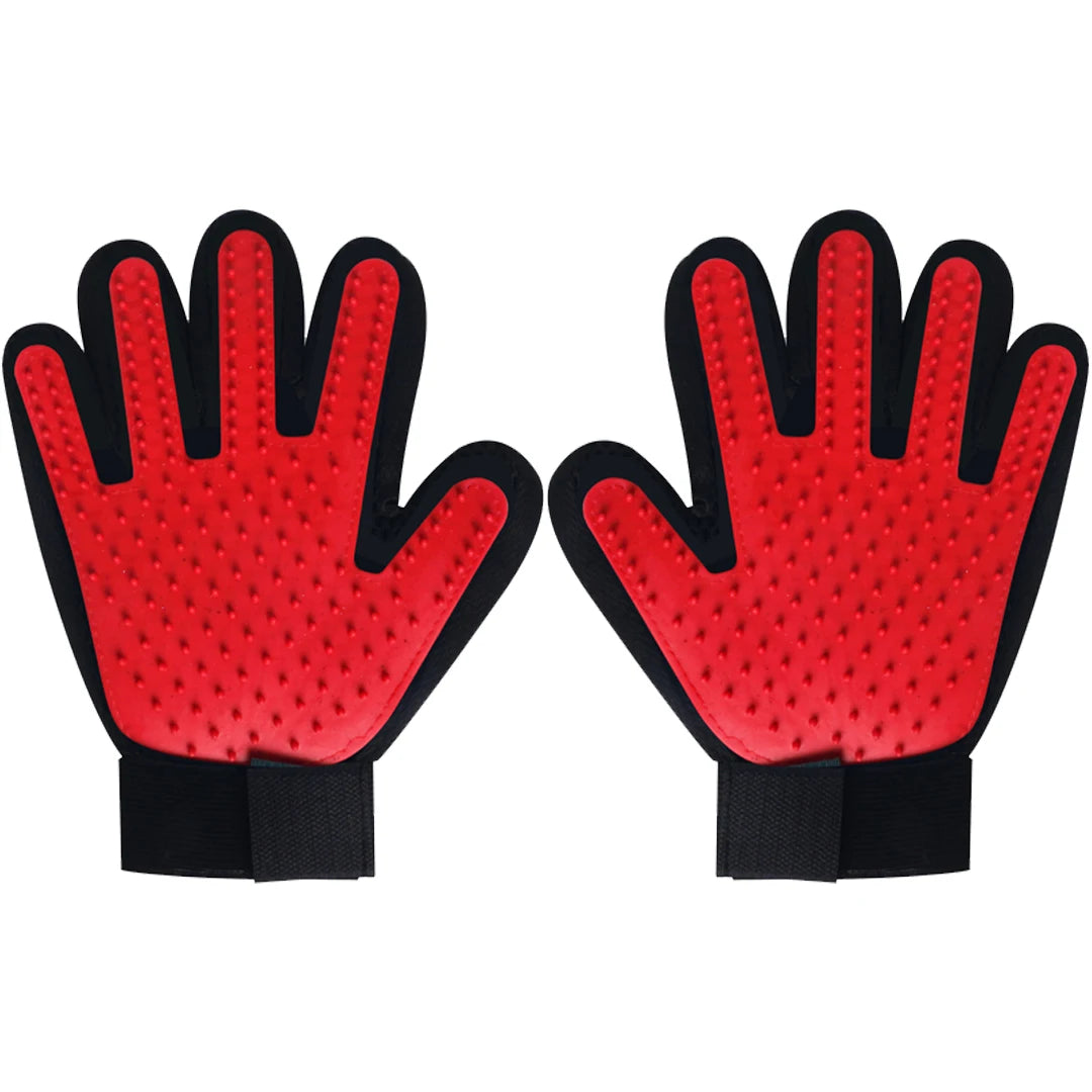 Gants de toilettage pour animaux de compagni