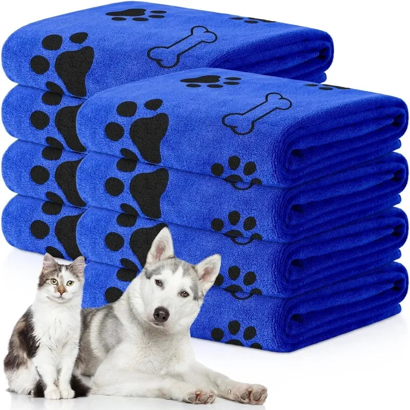 Serviette microfibre pour chien