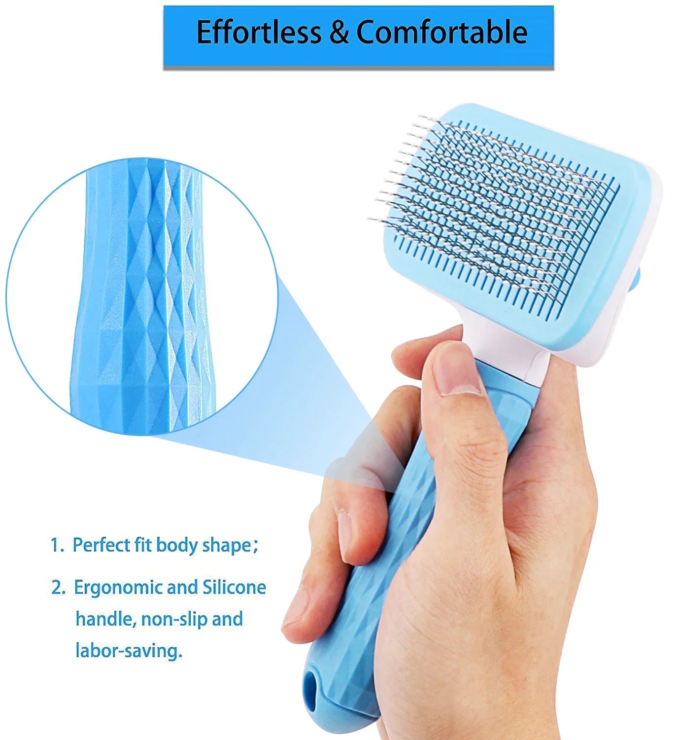 Brosse épilatoire pour chien et chat