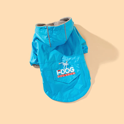 Veste imperméable pour chien