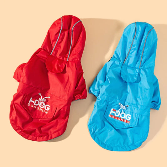 Veste imperméable pour chien