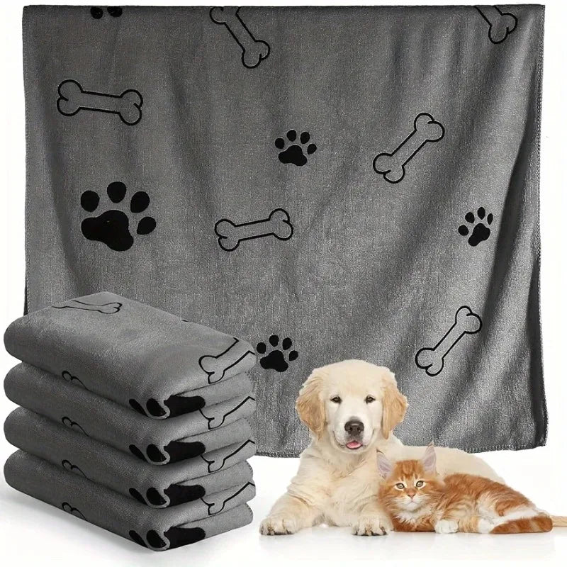 Serviette microfibre pour chien